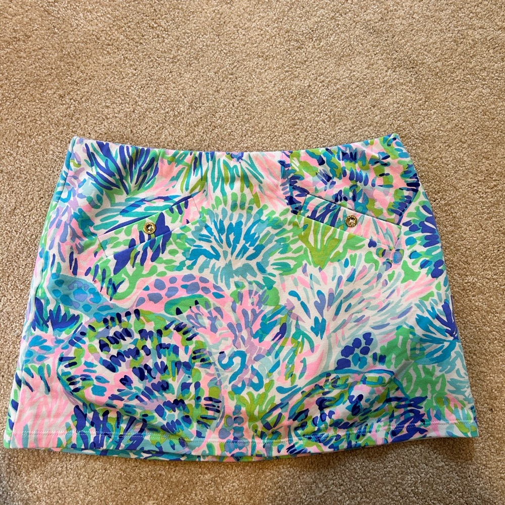 Girls Lily Pulitzer skort.